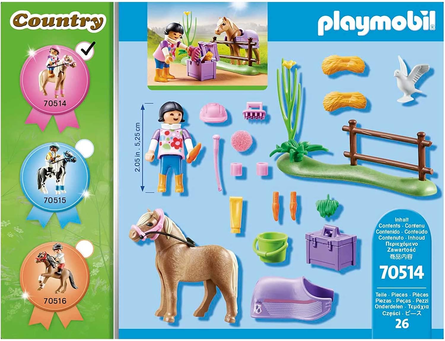 Cavalière et Poney Islandais - Playmobil