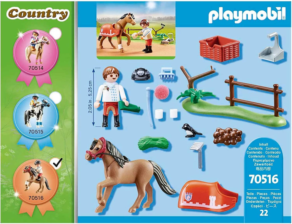 Cavalier et Poney Connemara - Playmobil