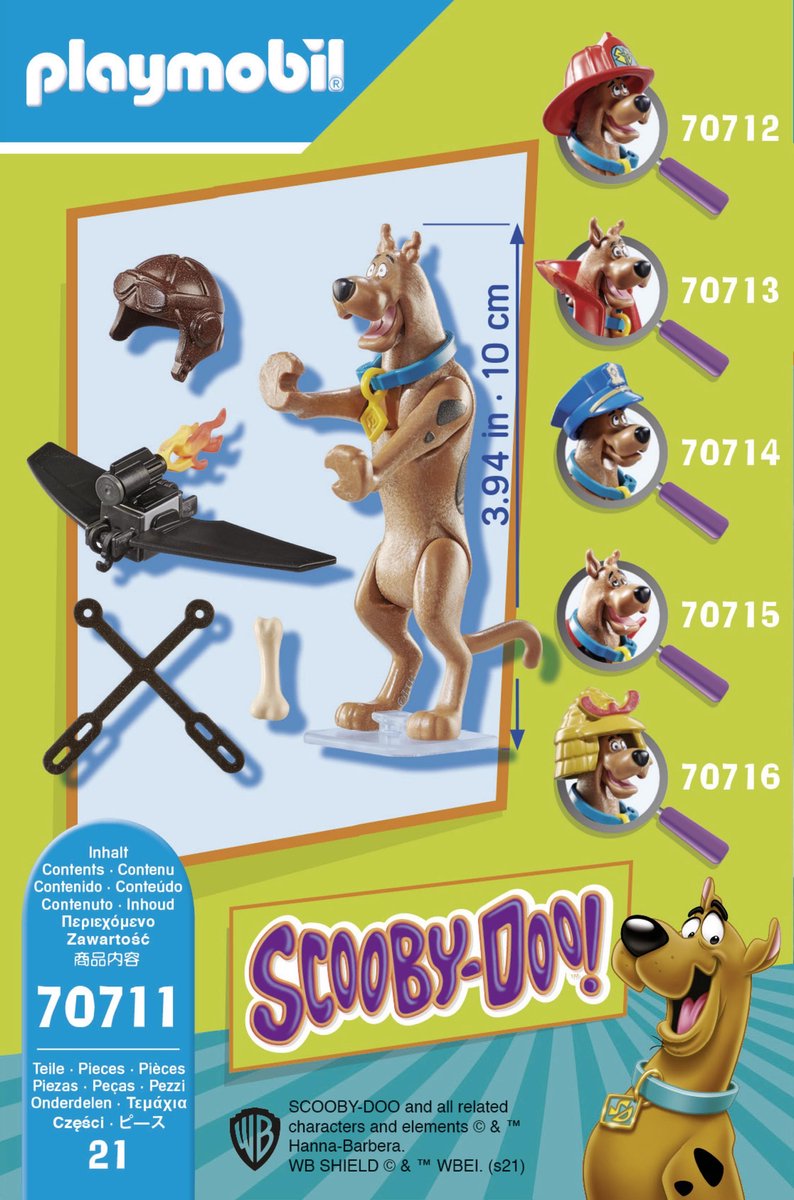 Scooby-Doo Pilote - Playmobil