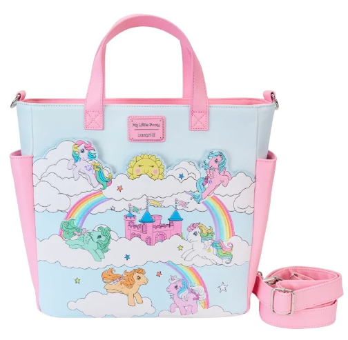 Loungefly - Sac à main Mon Petit Poney Convertible Sky Scene - Mon Petit Poney