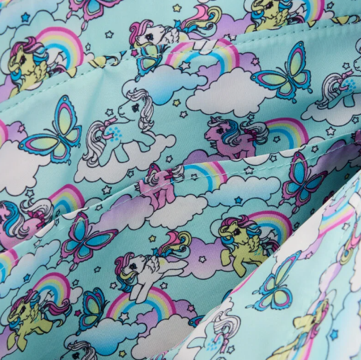 Loungefly - Sac à main Mon Petit Poney Convertible Sky Scene - Mon Petit Poney