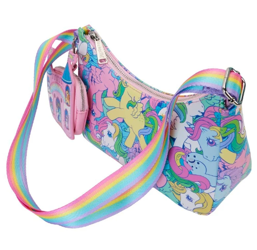 Loungefly - Sac à main Mon Petit Poney Large Aop Baguette - Mon Petit Poney