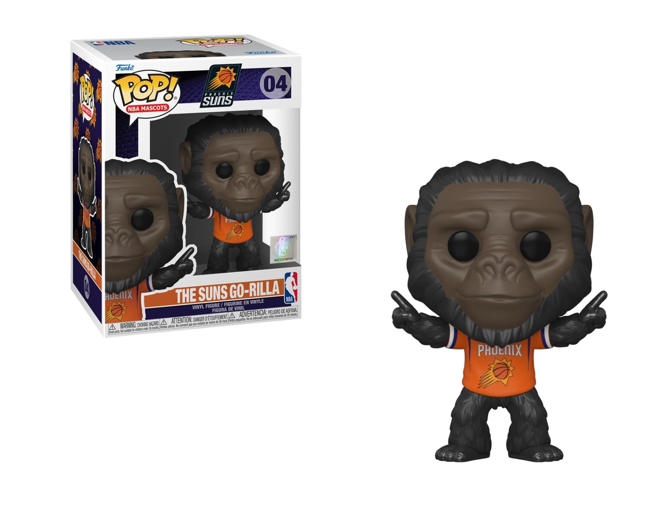 Pop 04 The Suns Go-Rilla - Phoenix Suns - Funko