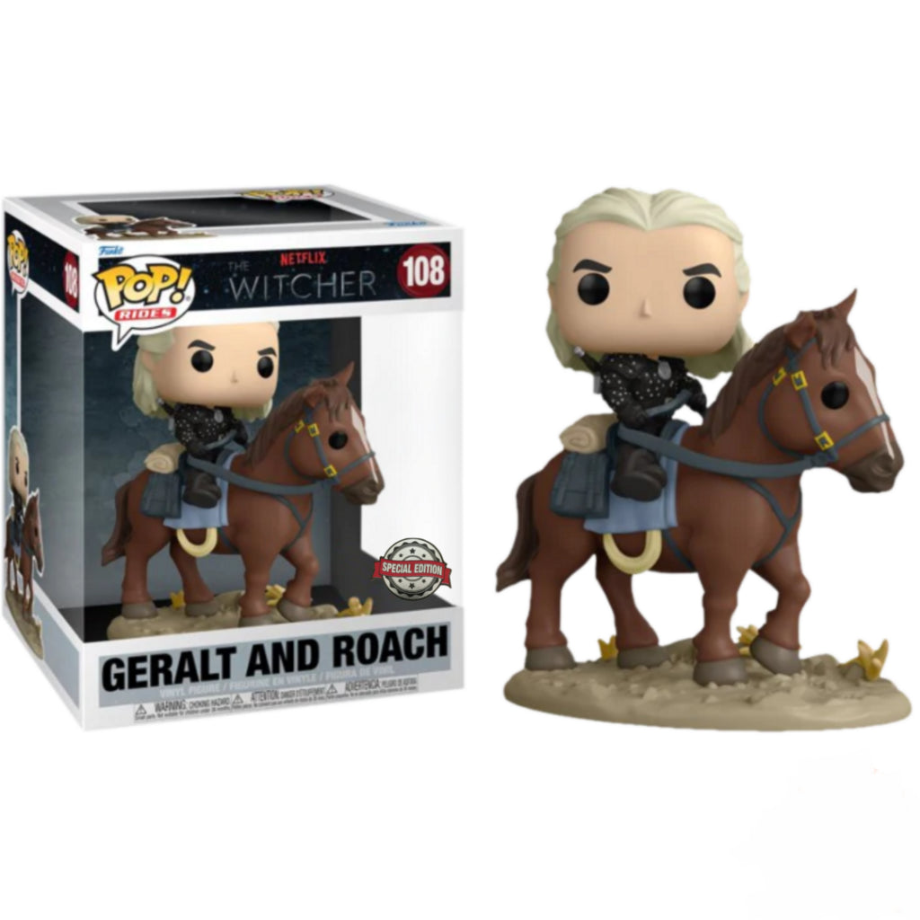 Pop 108 Geralt and Roach - The Witcher - Funko