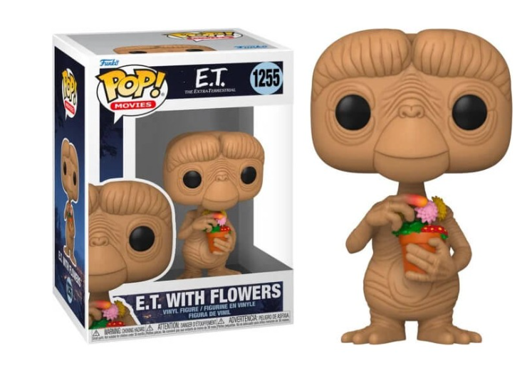 Pop 1255 E.T. with Flowers - E.T. The Extra Terrestrial - Funko
