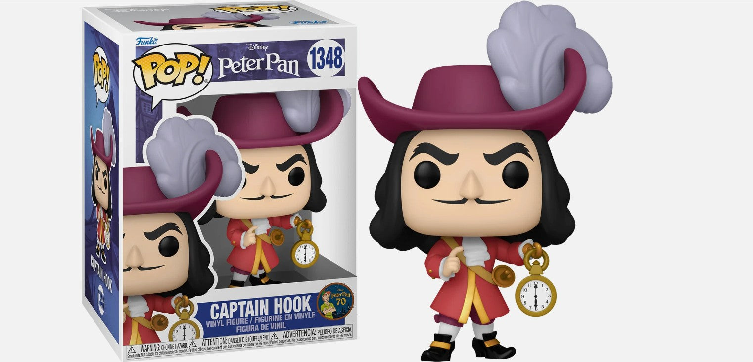 Pop 1348 Captain Hook - Disney - Funko