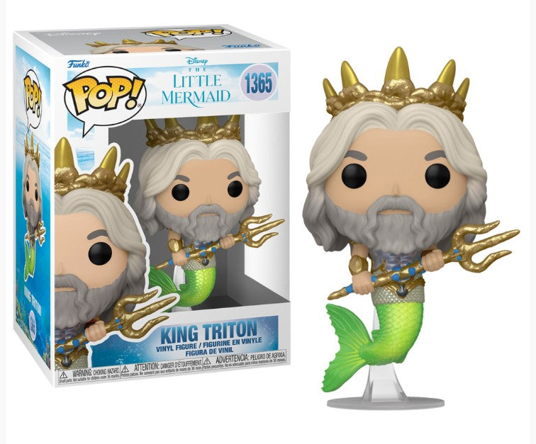 Pop 1365 King Triton - Disney - Funko