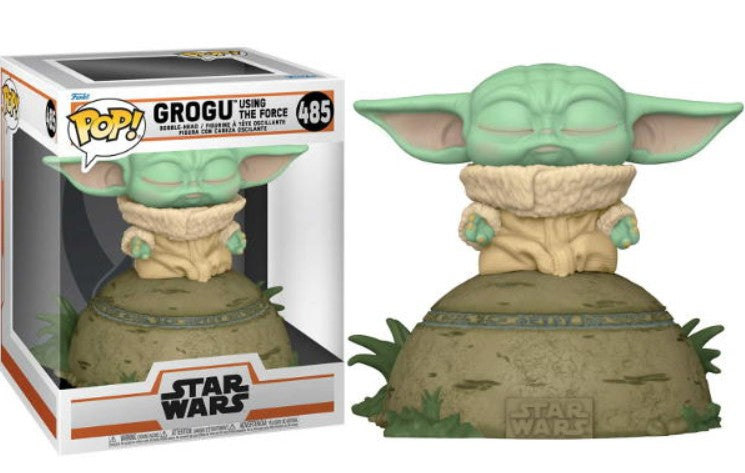 Pop 485 Grogu Using The Force - Star Wars - Funko