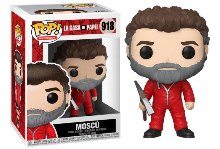 Pop 918 Moscu - La Casa de Papel - Funko