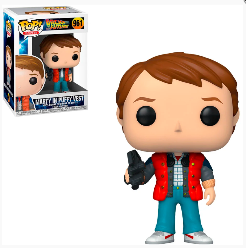 Pop 961 Marty in Puffy Vest - Back To The Future - Funko