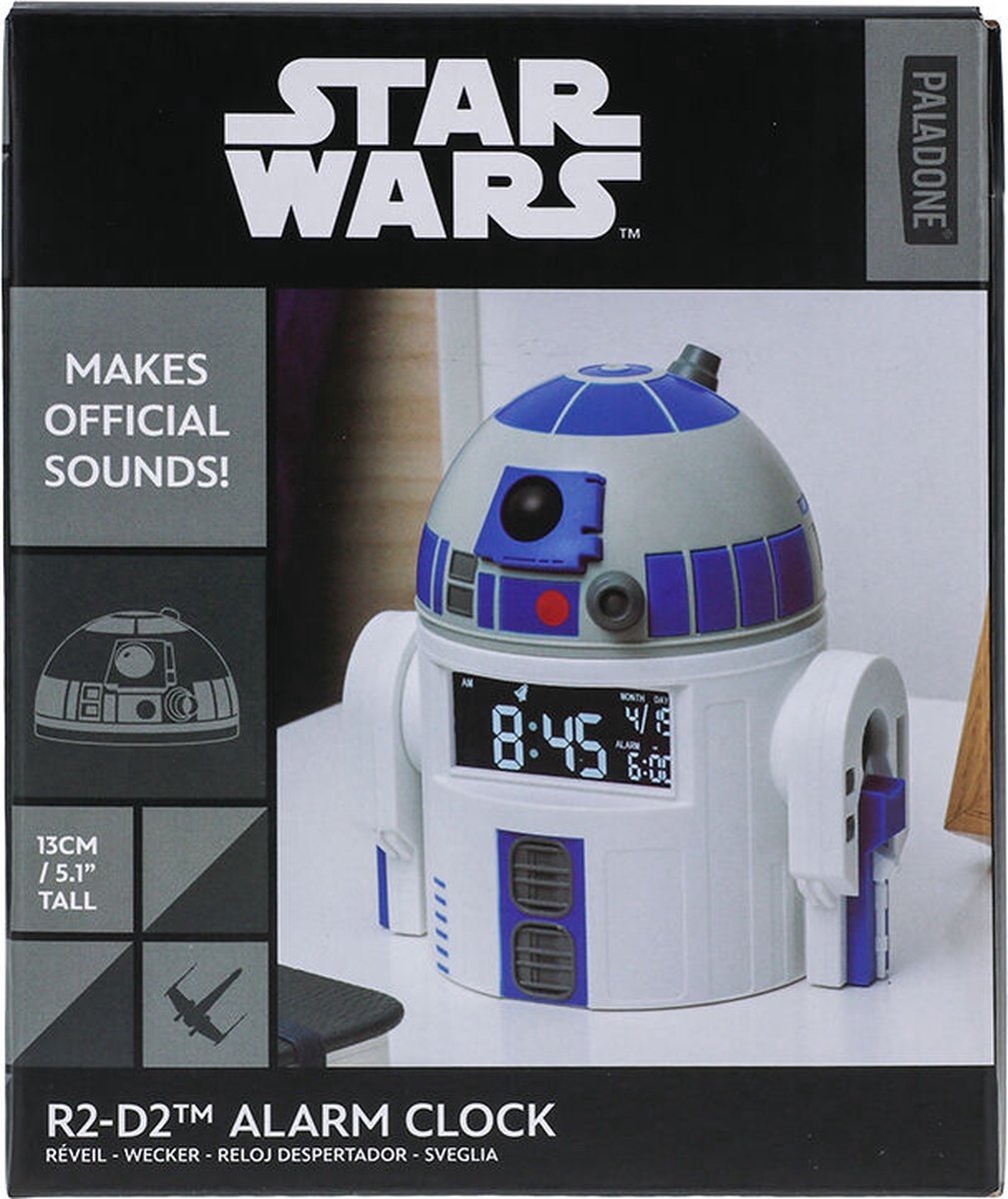 Reveil R2 D2 - Star Wars - Paladone