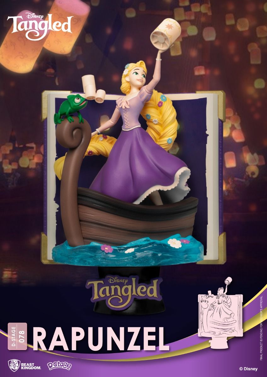 Figurine Story Book Raiponce D-Stage - Disney - Beast Kingdom