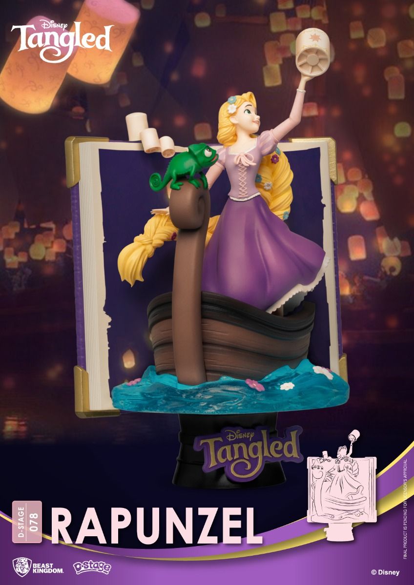 Figurine Story Book Raiponce D-Stage - Disney - Beast Kingdom