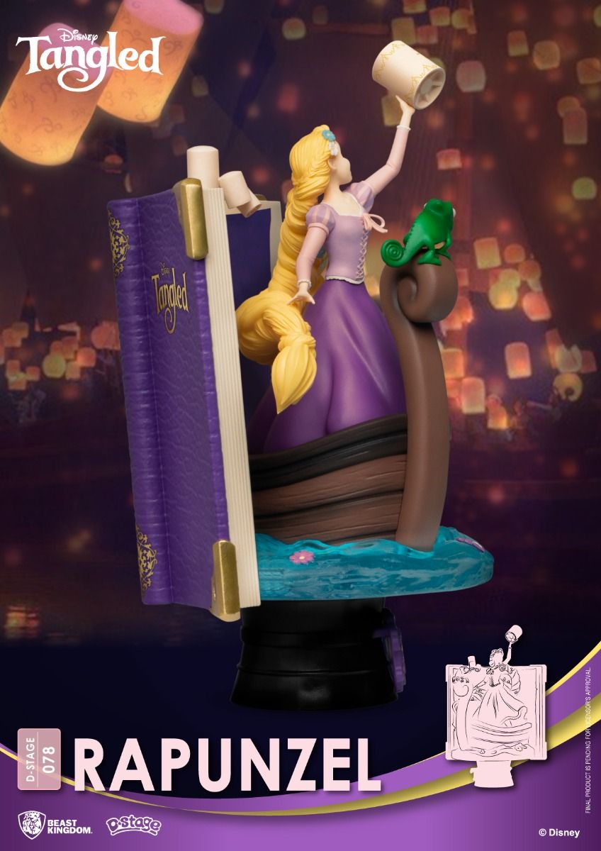 Figurine Story Book Raiponce D-Stage - Disney - Beast Kingdom