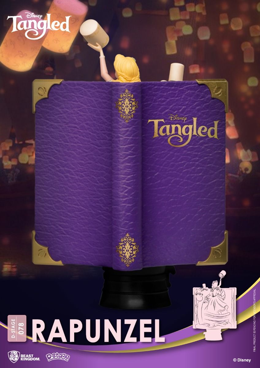 Figurine Story Book Raiponce D-Stage - Disney - Beast Kingdom