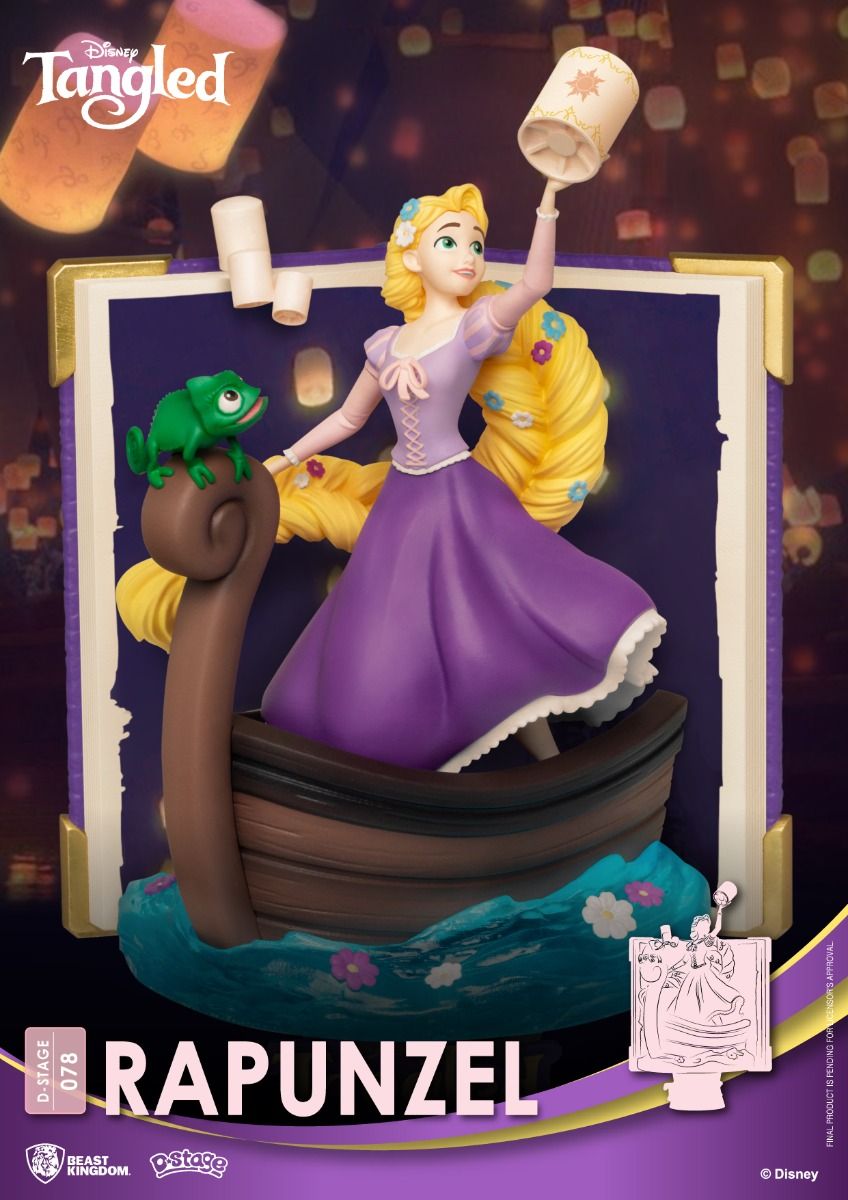 Figurine Story Book Raiponce D-Stage - Disney - Beast Kingdom