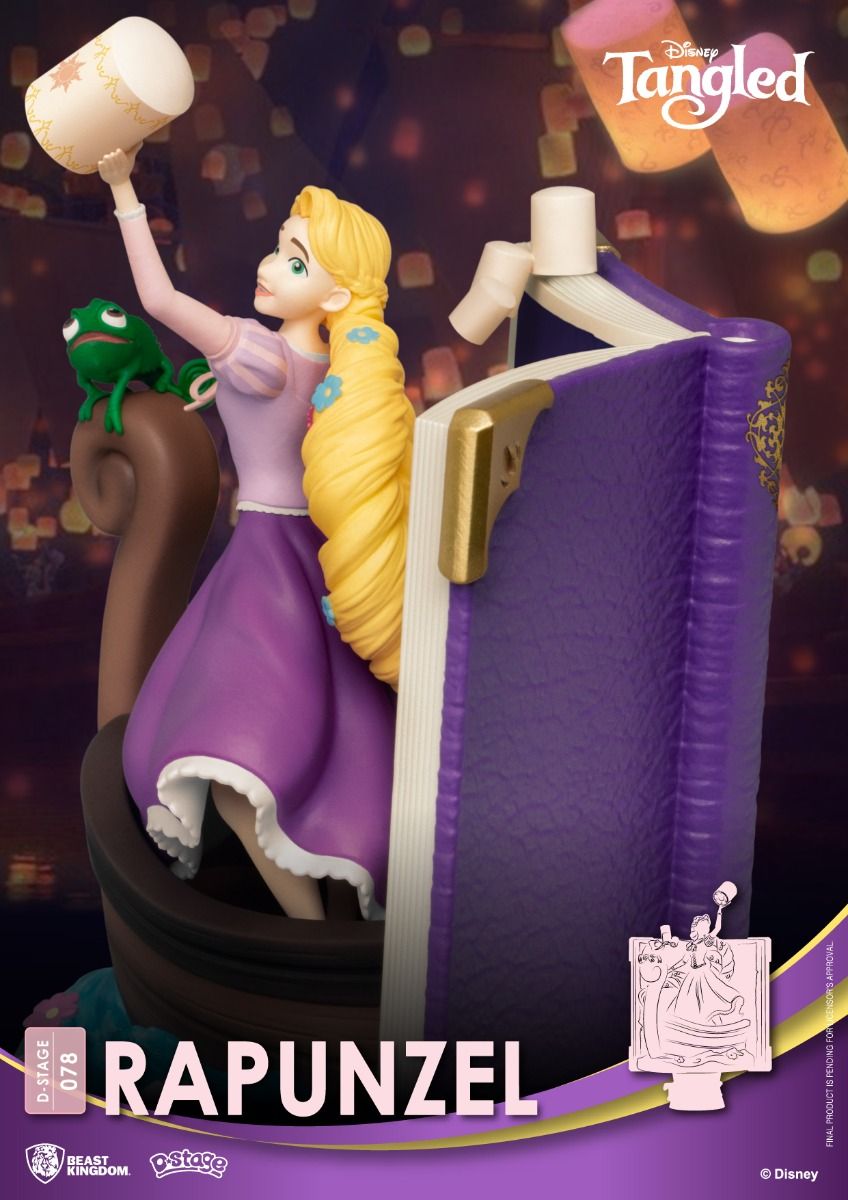 Figurine Story Book Raiponce D-Stage - Disney - Beast Kingdom