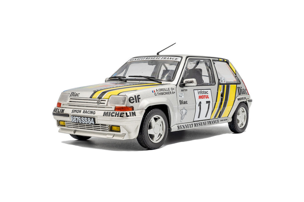Renault 5 GT TURBO MK2 Tour de Corse 1989 #17 A.OREILLE - Solido