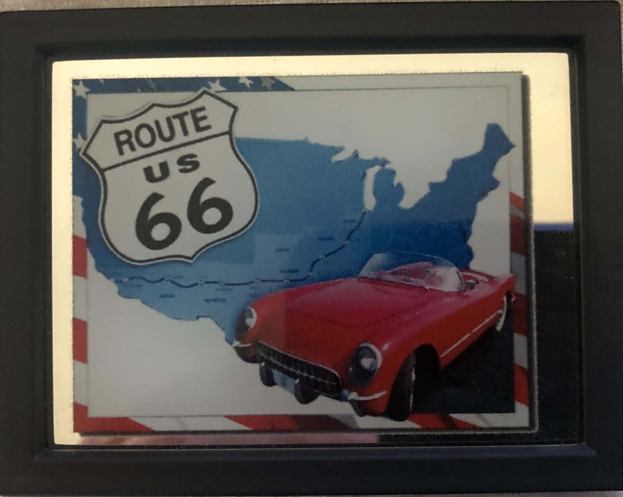 Mini Miroir Magnet Route US 66