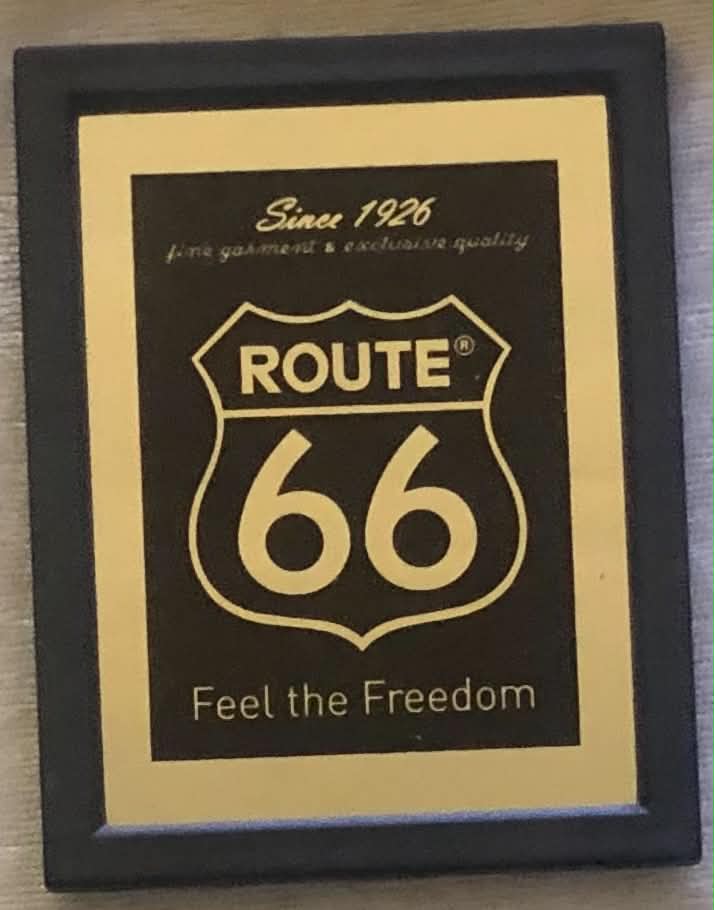 Mini Miroir Magnet Route 66
