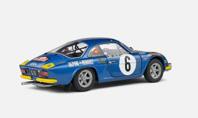 Alpine A110 1600S Rallye de Monte Carlo 1972 - Solido