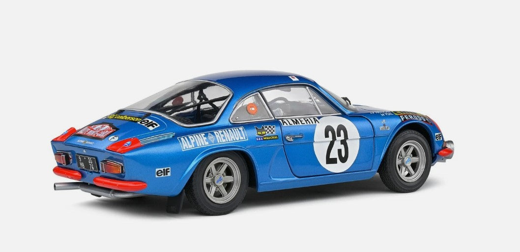 Alpine A110 1600S Rallye Montecarlo 1972 #23 Nicolas Vial - Solido