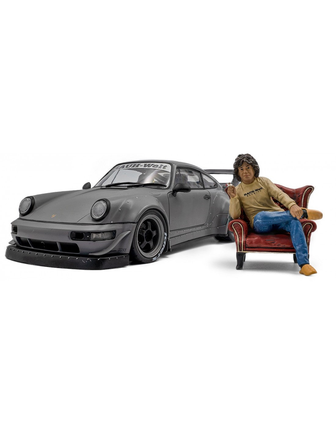 Porsche 911 RWB Body Kit 2024 + Figurine - Solido