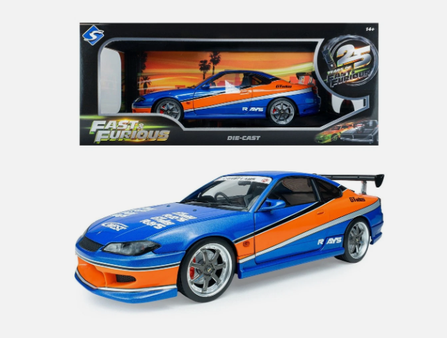 Nissan Silvia S15 Spec-S Tokyo Drift Mona Lisa 2006 - Fast and Furious - Solido