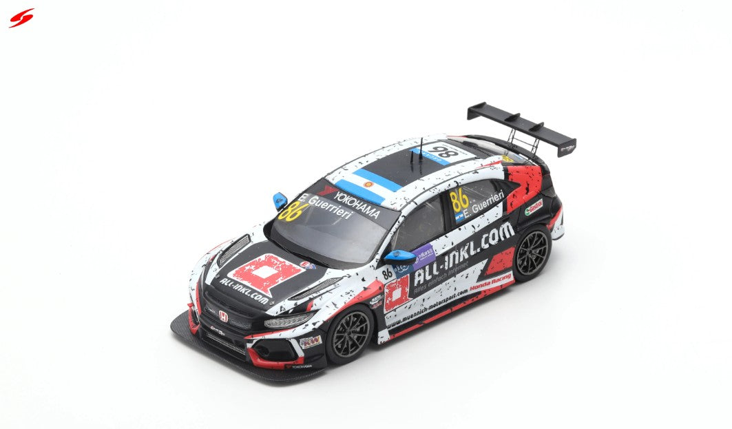 Honda Civic Type R TCR Winner Race 3 WTCR Macau Guia Race 2018 - Spark