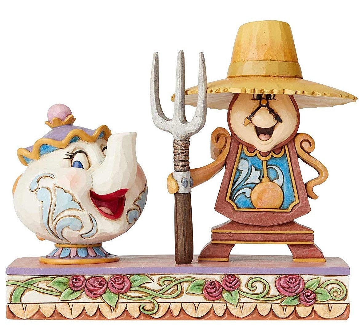 Figurine Madame Samovar et Big Ben - Disney Traditions Jim Shore