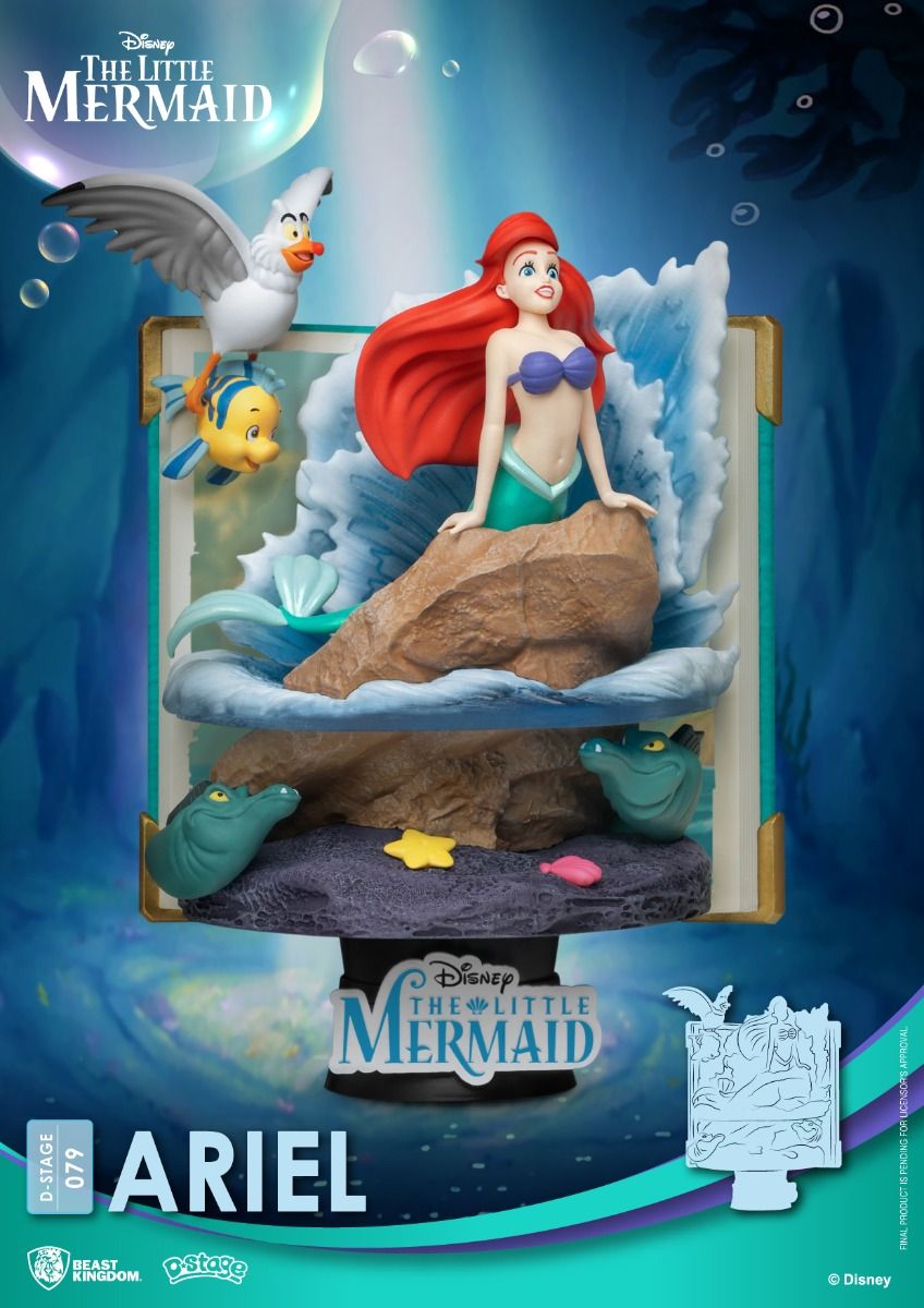 Figurine Story Book Ariel D-Stage - Disney - Beast Kingdom