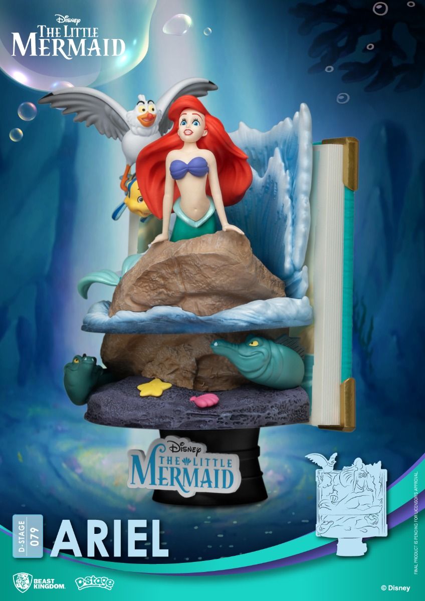 Figurine Story Book Ariel D-Stage - Disney - Beast Kingdom