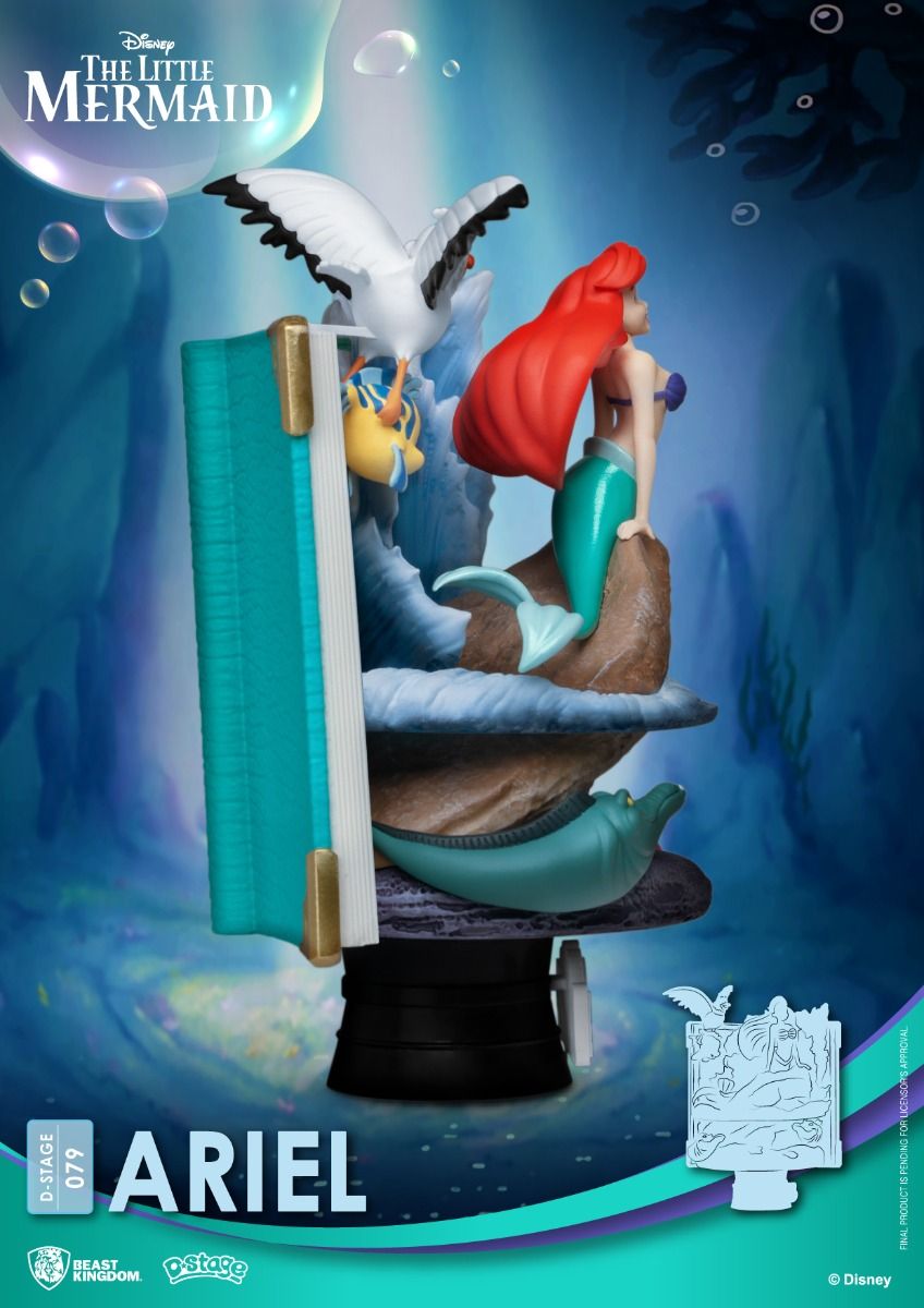 Figurine Story Book Ariel D-Stage - Disney - Beast Kingdom