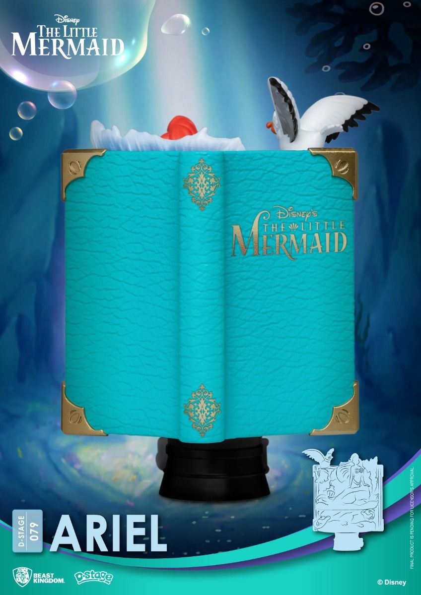Figurine Story Book Ariel D-Stage - Disney - Beast Kingdom