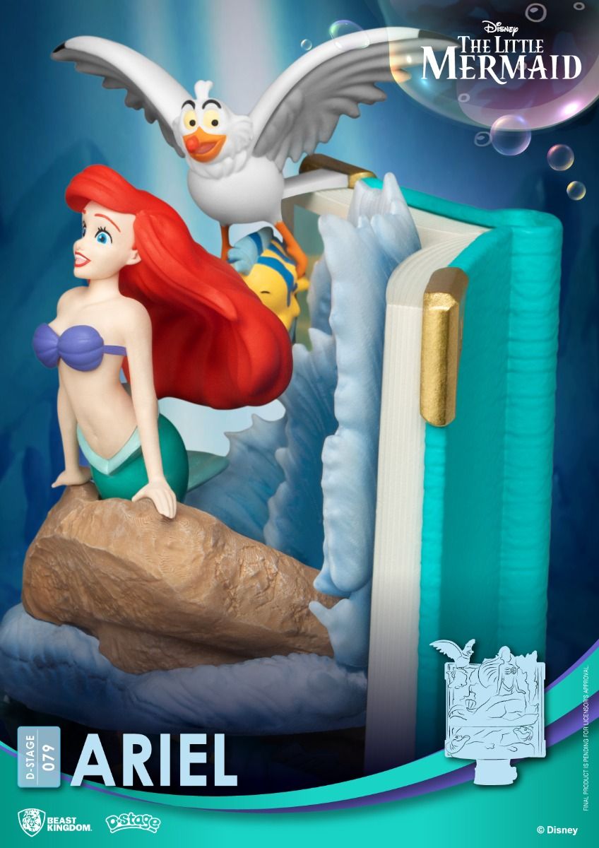 Figurine Story Book Ariel D-Stage - Disney - Beast Kingdom