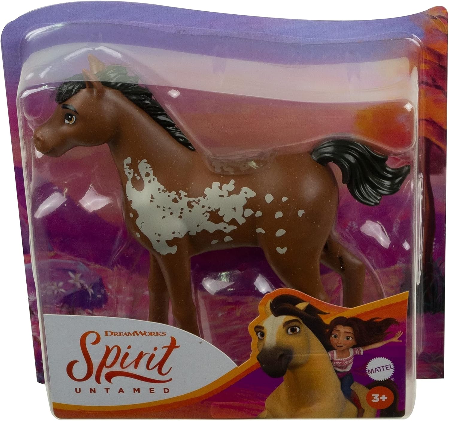 Poulain brun Foncé - Spirit - Mattel