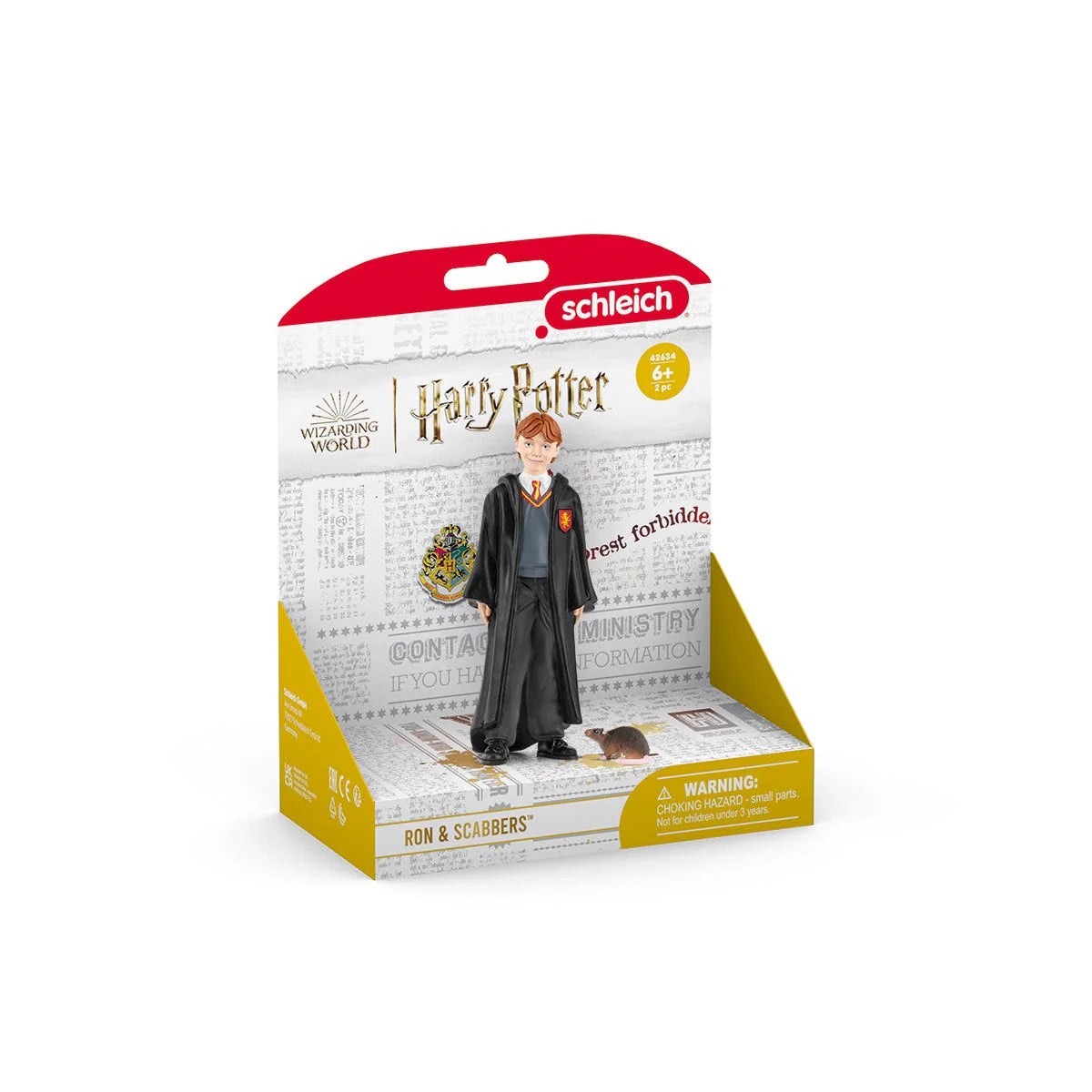Figurine Ron & Scabbers - Harry Potter - Schleich