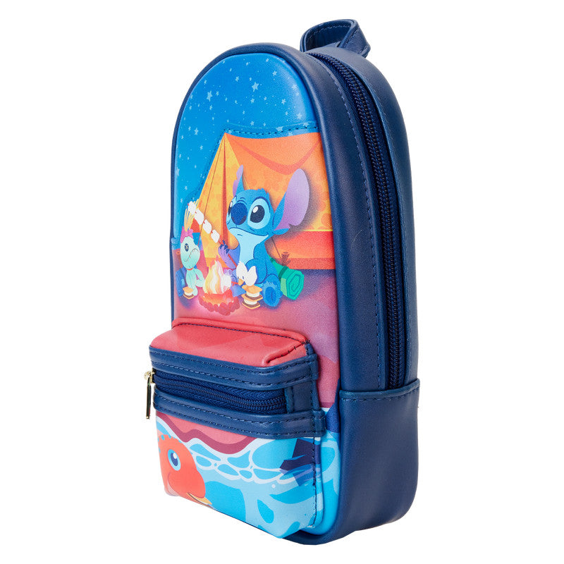 Loungefly - Mini Trousse Stitch Camping Cuties - Disney