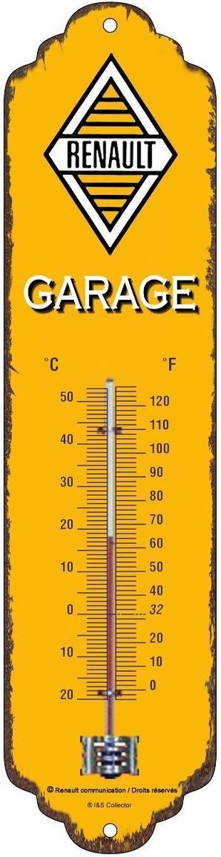 Thermomètre Renault Garage
