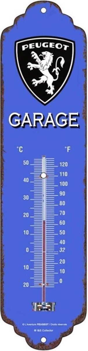 Thermomètre Peugeot Garage