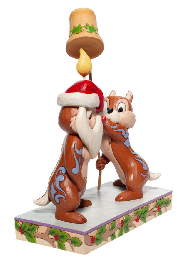 Figurine Tic & Tac Noël - Disney Traditions Jim Shore