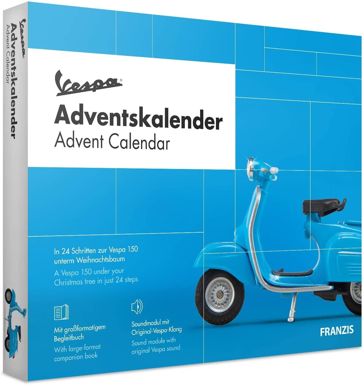Calendrier de l'Avent Vespa - Franzis