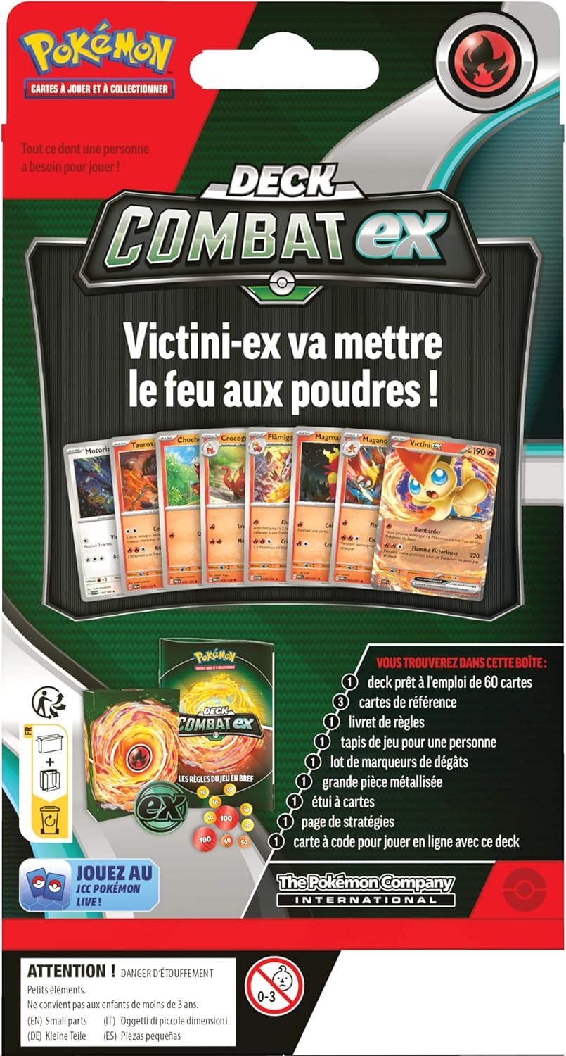 Deck Combat Ex Victini Ex - Pokémon