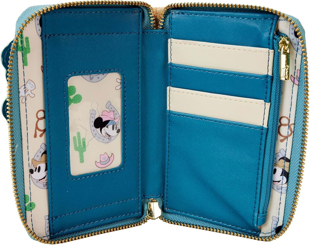 Loungefly - Portefeuille Mickey & Minnie Western - Disney