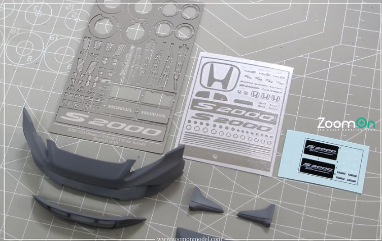 Honda S2000 20th Anniversary Part Set - Zoom On